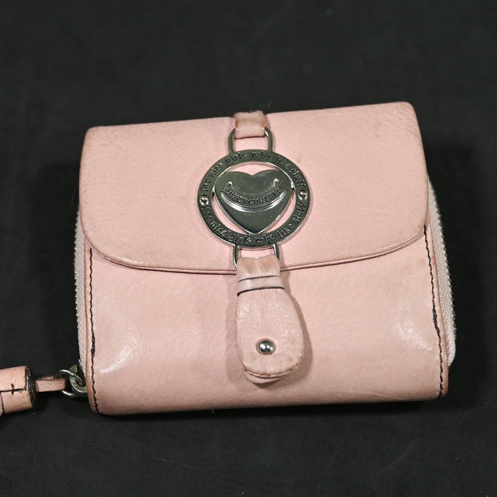 Baby Pink Juicy Couture Zipper Wallet